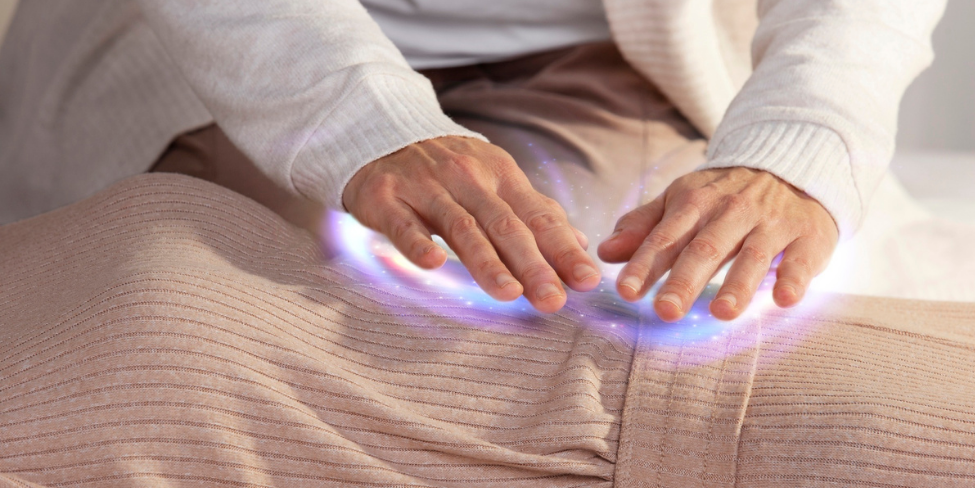 imposition des mains magnétiseur séance énergétique
